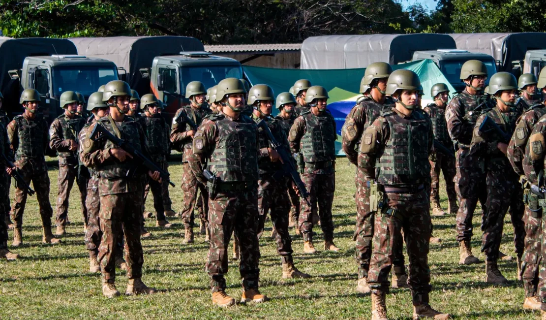 300 militares do Exército reforçarão a segurança nas eleições em Alagoas