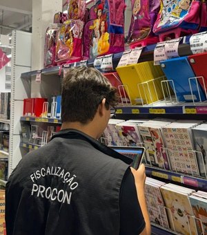 Material escolar 2026: Procon Maceió revela variação de preços de R$ 230 a R$ 4 mil