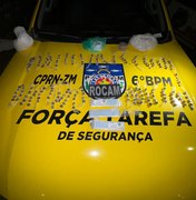 Polícia prende três pessoas por tráfico de drogas no município de Porto Calvo