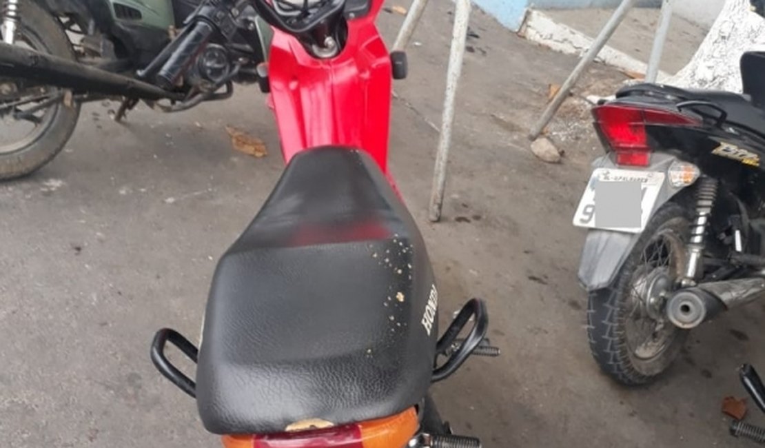 PM prende suspeito de furtar motocicleta em União dos Palmares