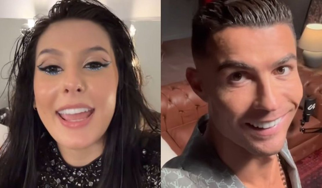 Ana Castela revela presente que ganhou de Cristiano Ronaldo: 'Acreditam?'