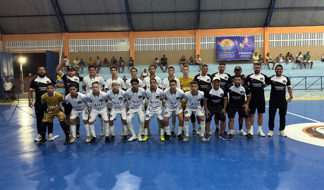 Esporte Clube Traipu vence o CSA e é campeão do Alagoano Sub-18 de Futsal