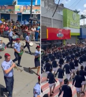 Desfile cívico-militar enche as ruas de Arapiraca neste domingo 7 de Setembro