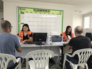 Ajuda Humanitária: cadastro de área azul clara segue até sexta