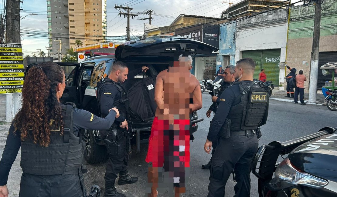[Vídeo] Foragido da Justiça da Paraíba por estupro de vulnerável é preso em Maceió