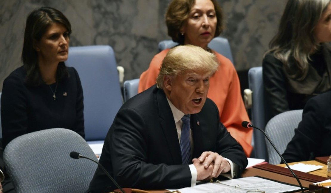 No Conselho de Segurança, Trump denuncia Irã, Rússia e China