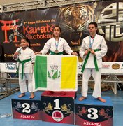 Arapiraquense Vitória celebra mais um título na carreira na 7ª Copa Vilelense de Karatê