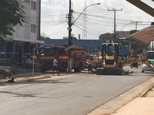 Trabalhador é soterrado durante obra em Penedo