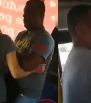 [Vídeo] Jovem reage a abuso de homem que se masturbava em ônibus