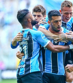 Brasileirão: Grêmio goleia Sport e diminui vantagem para o Corinthians