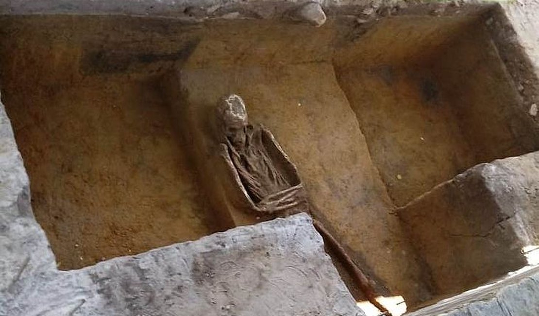 Ossada humana é encontrada durante escavação em Igreja na cidade de Marechal Deodoro