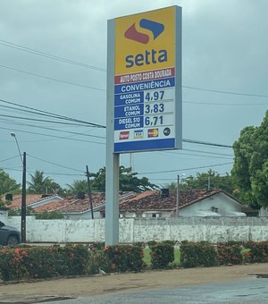 Preço da gasolina em cidade vizinha de Maragogi é mais barato