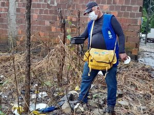 Ações de fiscalização em terrenos baldios intensificam combate ao Aedes aegypti em Maceió