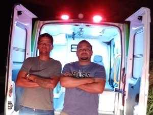 Motorista de ambulância pede socorro