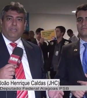 JHC se mostra favorável ao impeachment da presidente Dilma Rousseff