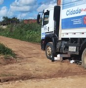 Motociclista morre após acidente com caminhão de coleta de lixo em Palmeira dos Índios