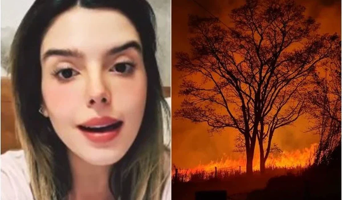 Giovanna Lancellotti mostra incêndios perto de casa e pede ajuda: “Urgente”