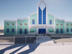 Assembleia de Deus de Arapiraca lança projeto de grande templo para 4 mil pessoas