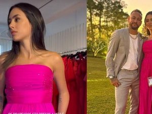 Bruna Biancardi ignora desculpas de Neymar após traição e mostra vestido que usou em casamento
