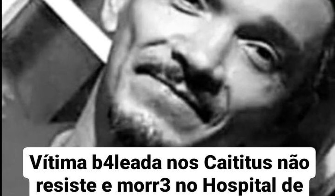 Homem é baleado nas costas enquanto comemorava Natal com a família e morre no hospital