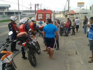 Homem é atropelado quando tentava atravessar avenida em Arapiraca