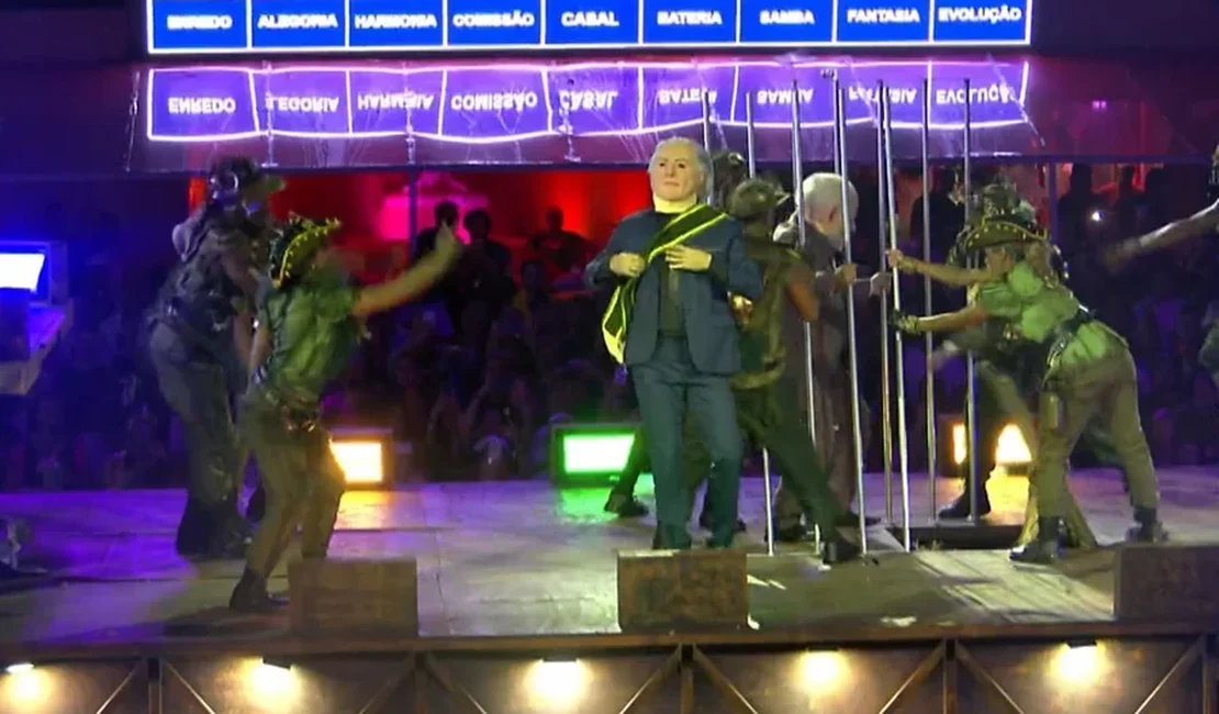 Temer se pronuncia sobre sátira a ele em desfile pró-Lula