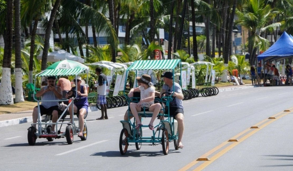 Devido ao IronMan, não haverá rua fechada na orla neste domingo (04)