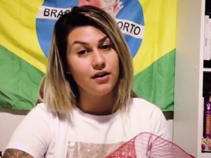 “Não me arrependo”, diz Sara Winter em vídeo ao sair da prisão