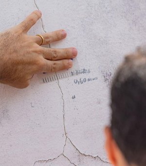 Mais de dois mil imóveis serão vistoriados em áreas afetadas pelo afundamento do solo
