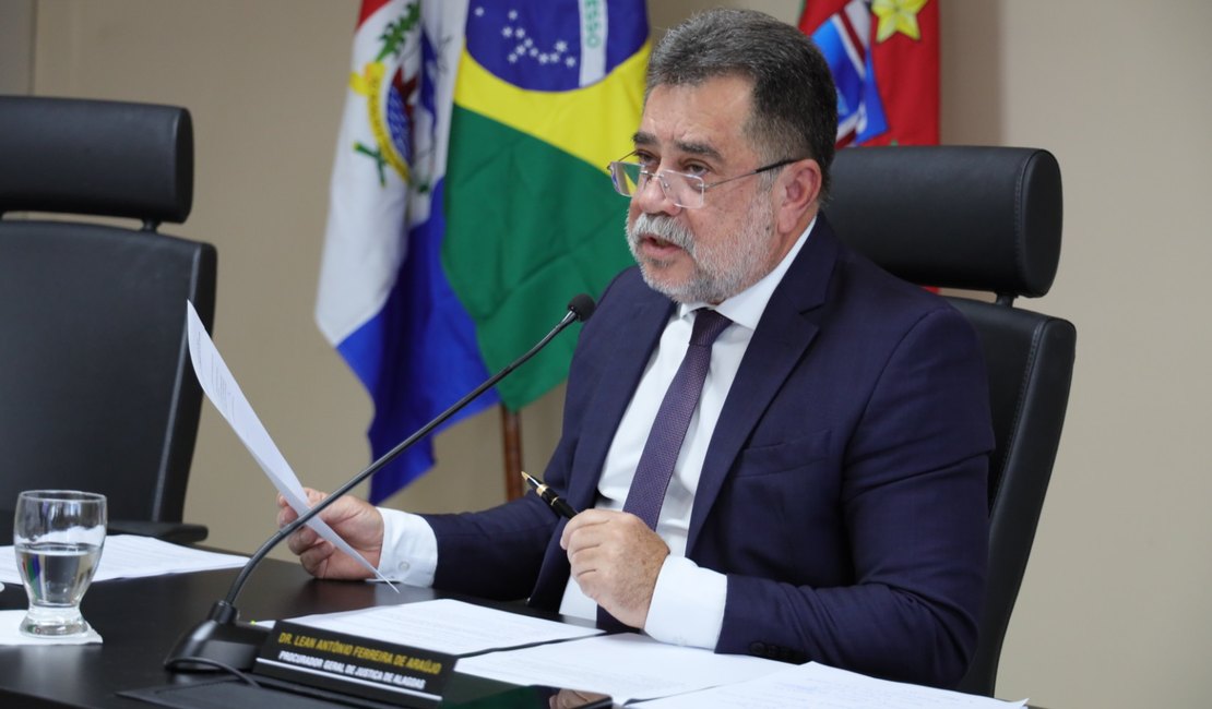 PGJ Lean Araújo será reconduzido à chefia do MPAL em sessão no dia 28, em Maceió