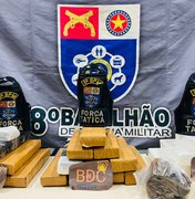 Polícia apreende 20 kg de drogas em casa abandonada em Rio Largo