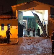 [Vídeo] Imagens mostram momento da fuga de presos em Paraíba