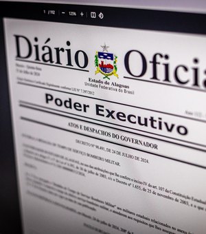 Alagoas convoca 14 delegados nomeados para exame admissional nesta segunda