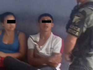 Casal de menores que roubava motos é apreendido