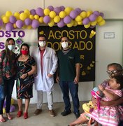 Ação sobre violência contra a mulher e aleitamento materno é realizada em Arapiraca