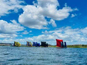 Corridas de barcos e canoas movimentam o Velho Chico durante campeonato em Traipu
