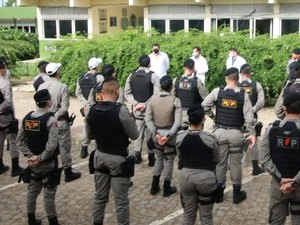 Especialistas do Hospital de Emergência do Agreste orientam PMs nos cuidados e prevenção  da Covid-19