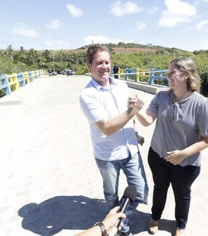 Lagoa Azeda ganha ponte de acesso com verbas alocadas por Marx