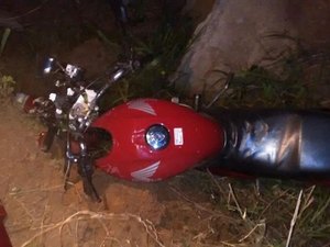 Motociclista morre após sobrar em curva e cair em ribanceira no município de Igaci