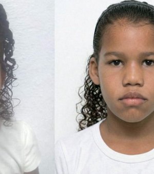 Veja como menina, desaparecida há quase cinco anos em Maceió, pode estar hoje