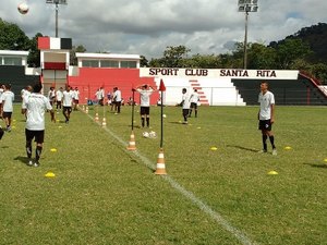 Santa Rita entra na reta final de preparação; André Nunes ganha condição de jogo