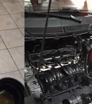 Golpe: motorista denuncia abastecimento com gasolina misturada à água em posto de Arapiraca