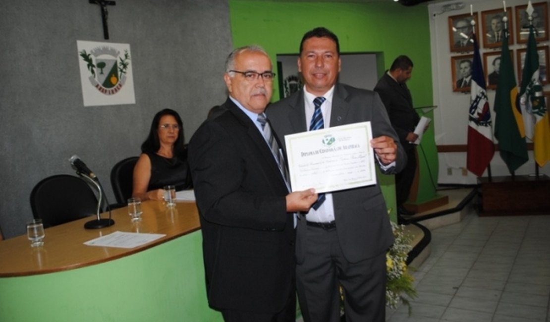 Professor Chileno recebe titulo de cidadão honorário de Arapiraca