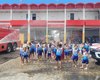 Corpo de Bombeiros recebe visita de 600 crianças em comemoração ao Dia do Soldado