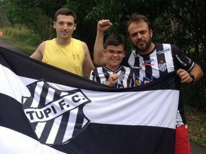 Família viaja mais de 2 mil KM para acompanhar Tupi-MG