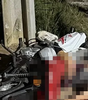 Motociclista morre após colidir contra poste na AL-485, em Feira Grande
