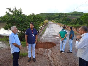 Estradas e pontes da zona rural de Penedo e Coruripe serão recuperadas