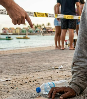 Homem em situação de rua é esfaqueado após discussão na Pajuçara, em Maceió