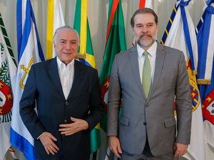 Toffoli assume Presidência da República com viagem de Temer a Nova York