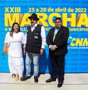 Gilberto Gonçalves participa da XXIII Marcha em defesa dos municípios